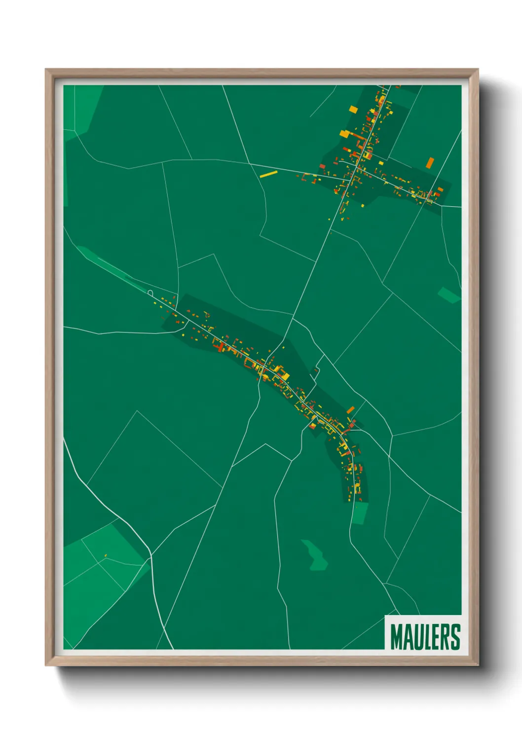 Une affiche de carte sur Maulers