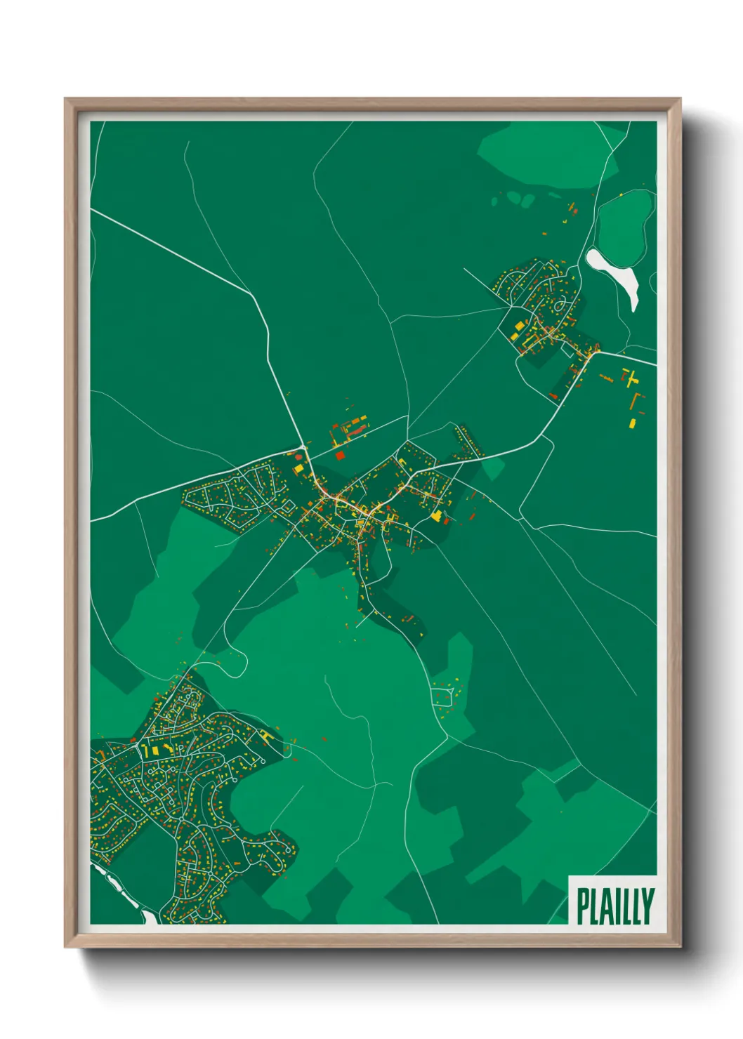 Un poster cartePlailly