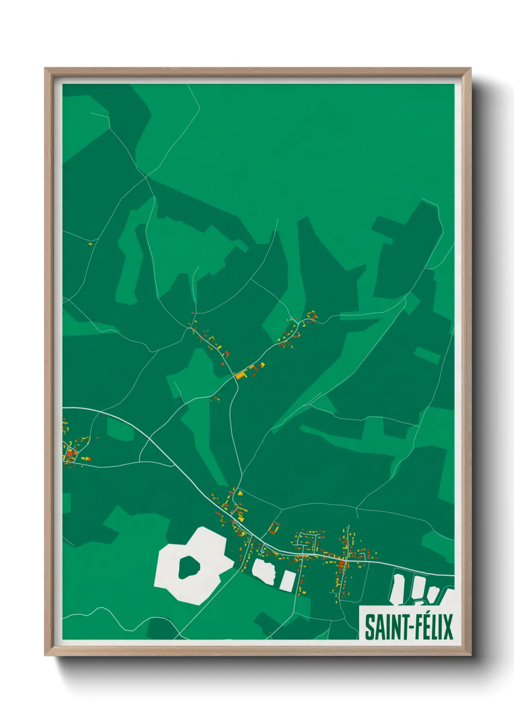 Un poster carteSaint-Félix