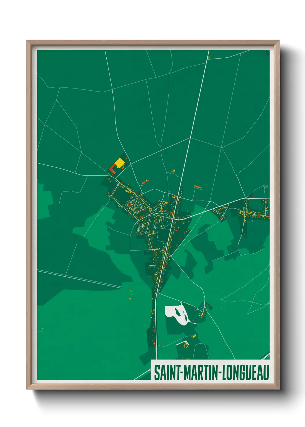 Un poster carteSaint-Martin-Longueau