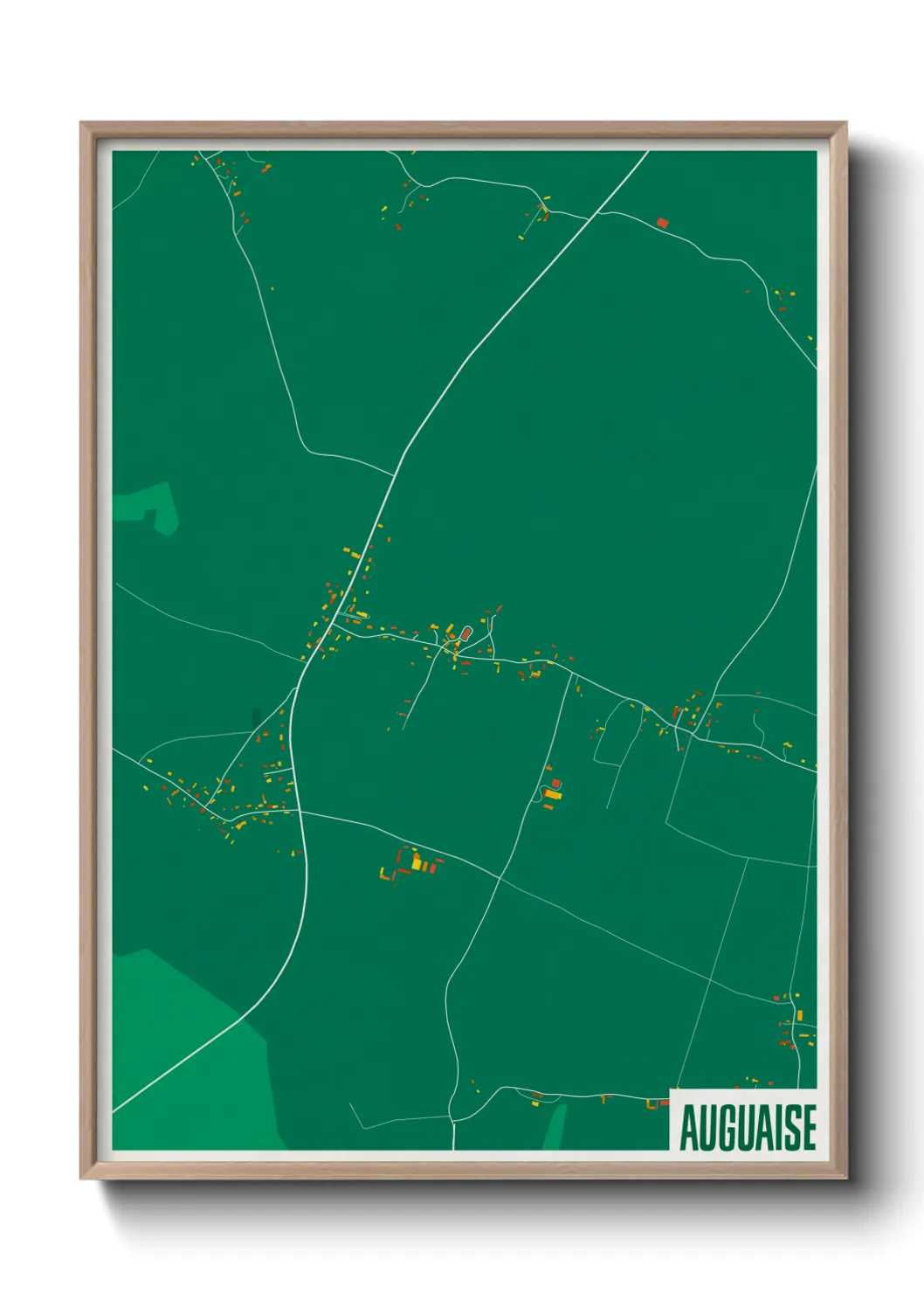 Un poster carteAuguaise