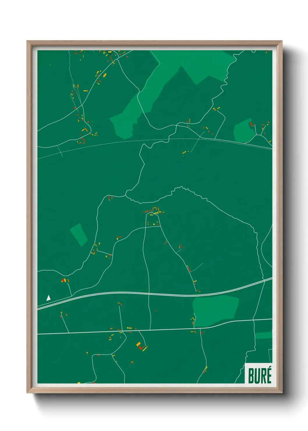 Un poster carteBuré