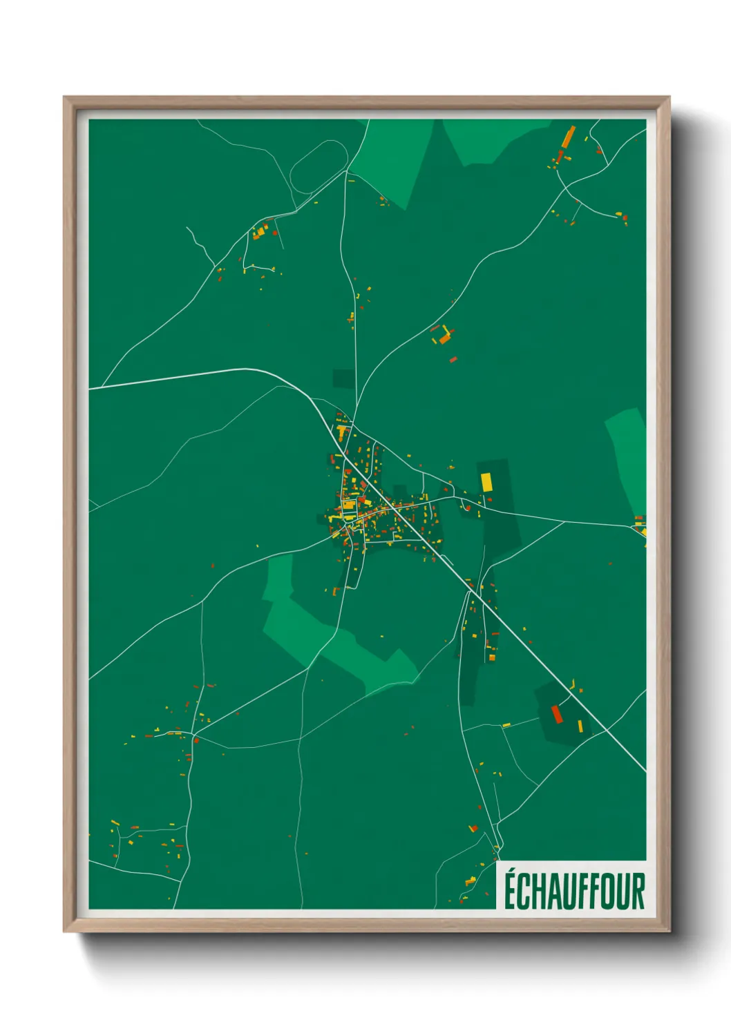 Un poster carteÉchauffour