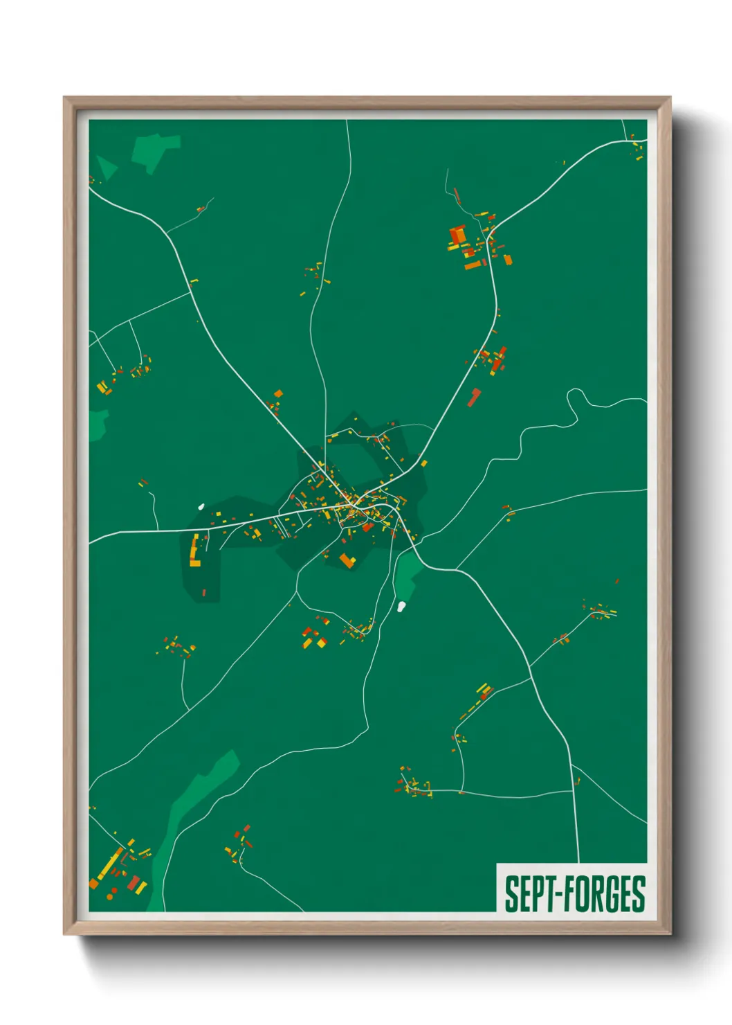 Un poster carteSept-Forges