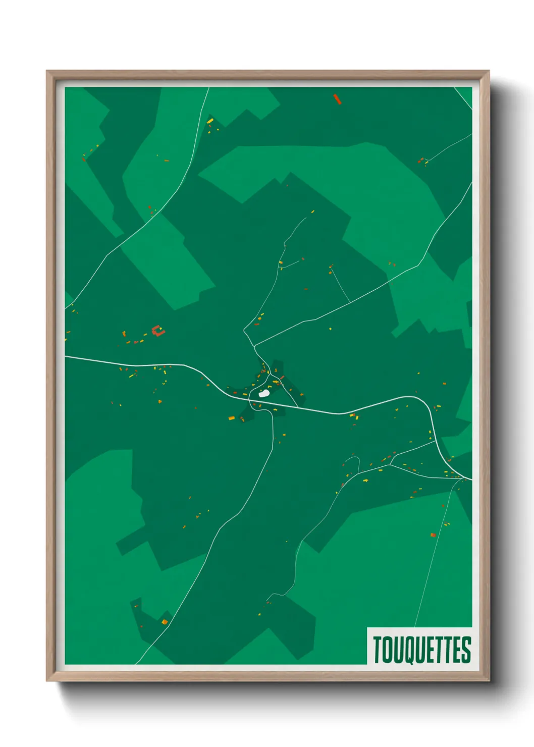 Un poster carteTouquettes