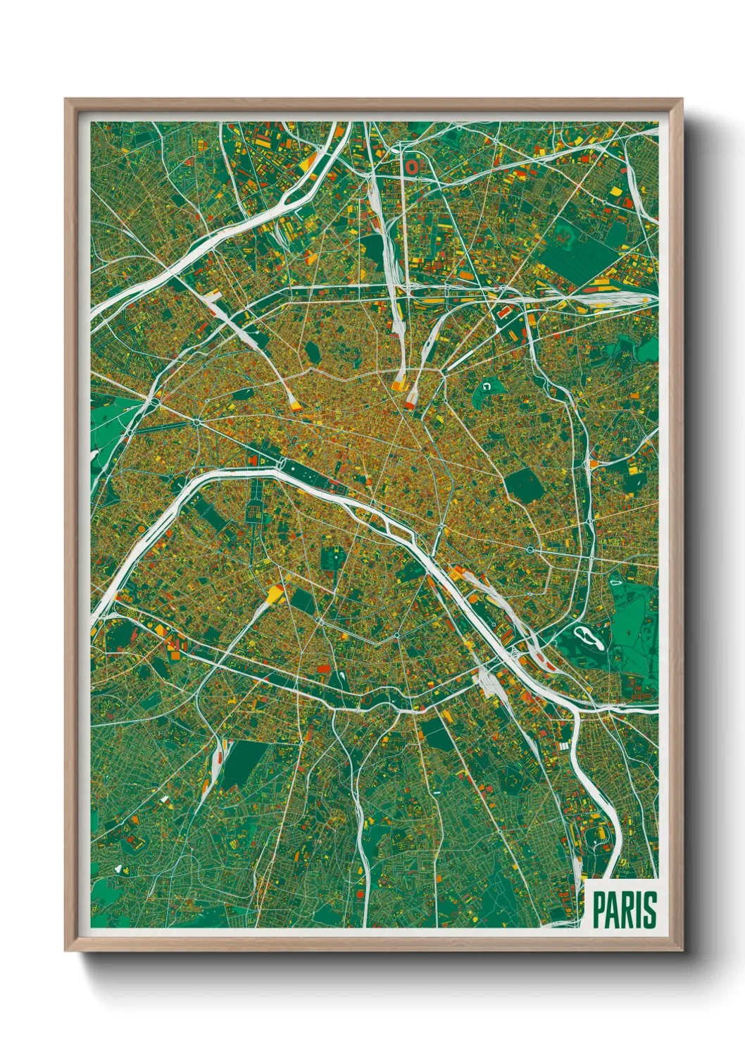 Un poster carteParis