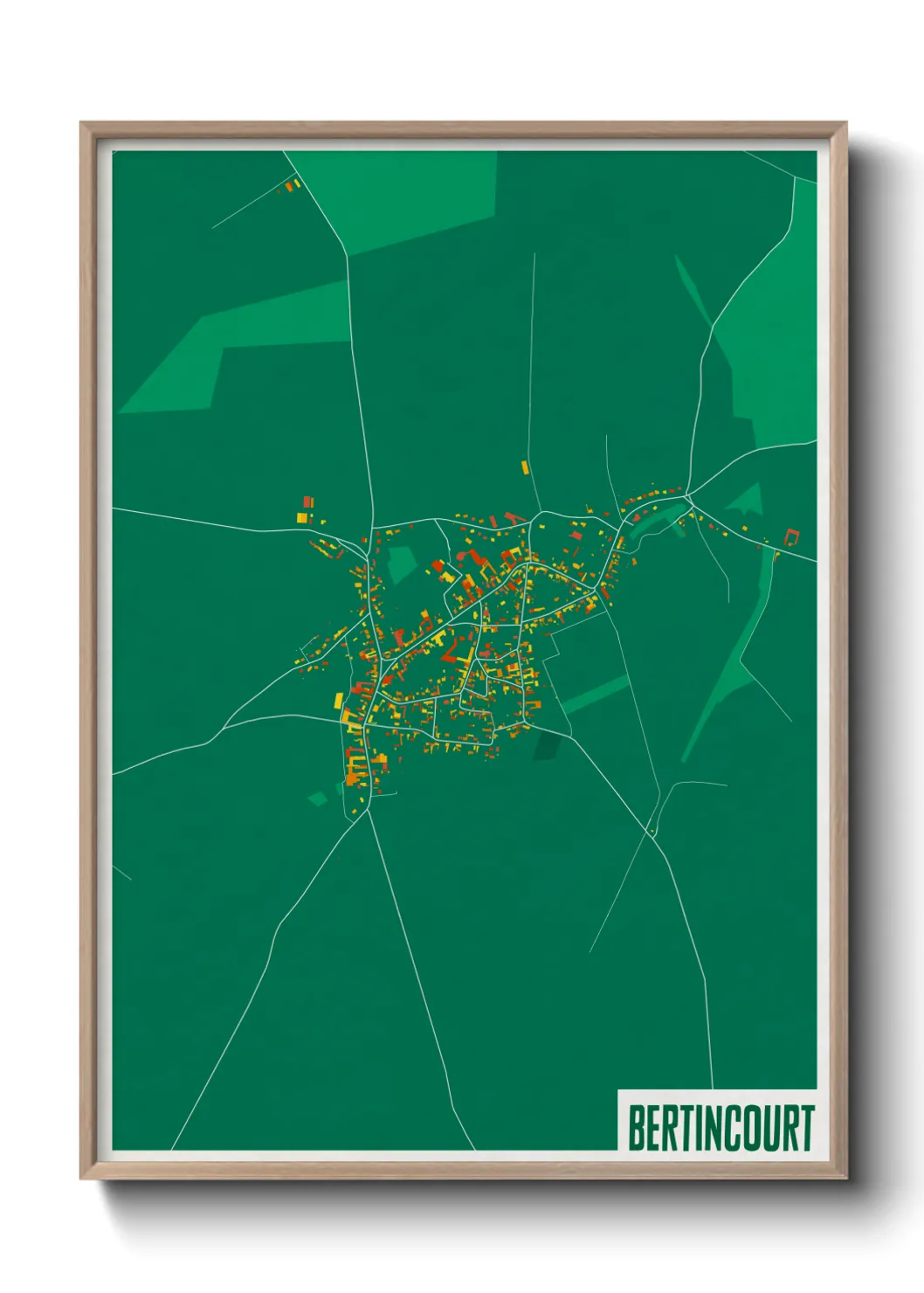 Un poster carteBertincourt