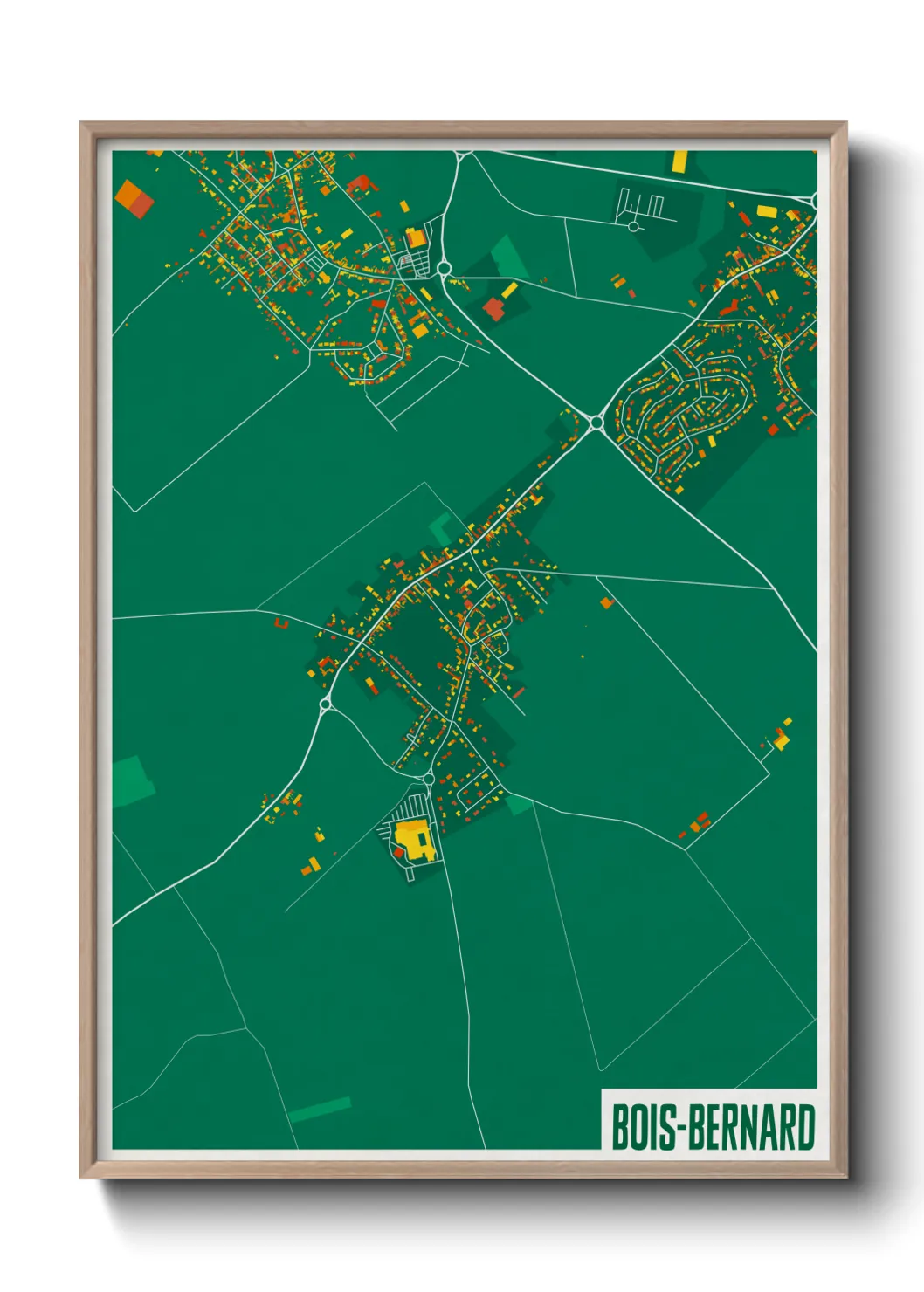Un poster carteBois-Bernard