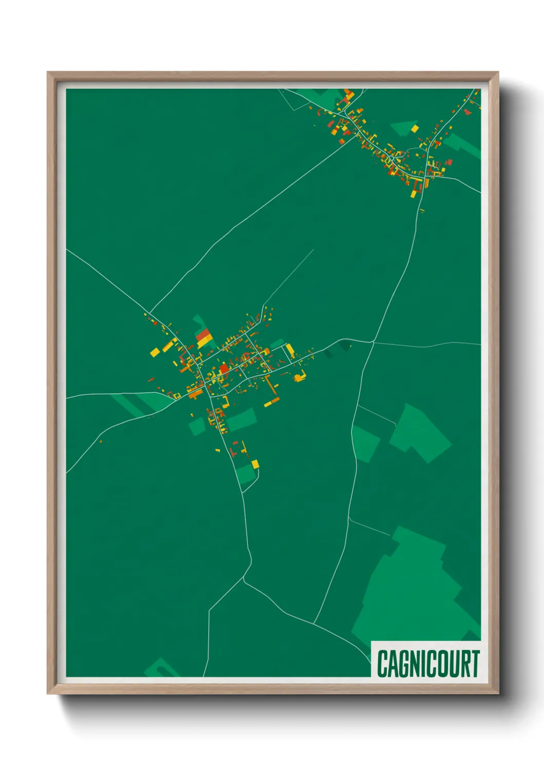 Un poster carteCagnicourt