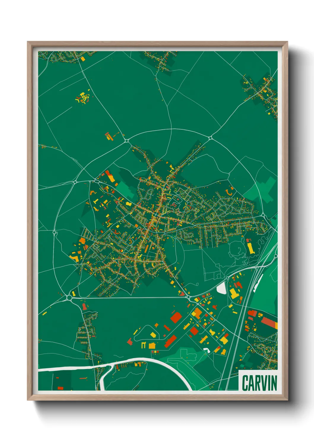 Un poster carteCarvin