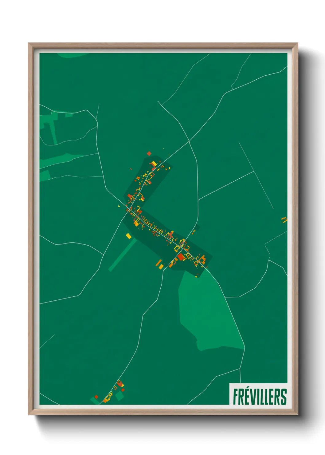 Un poster carteFrévillers