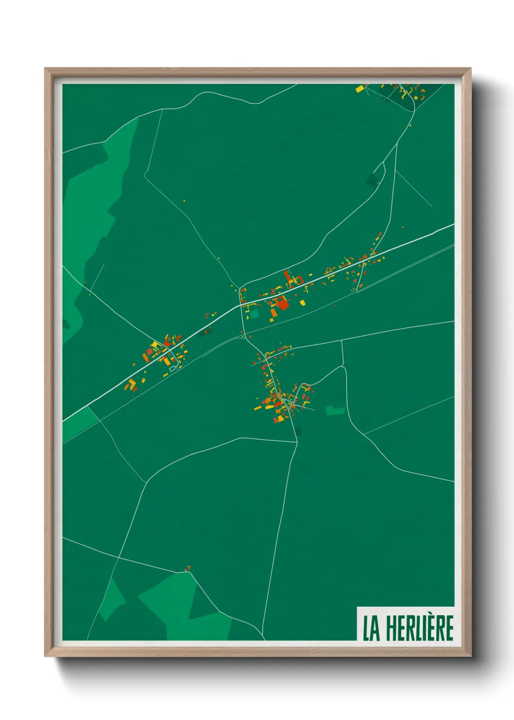 Un poster carteLa Herlière