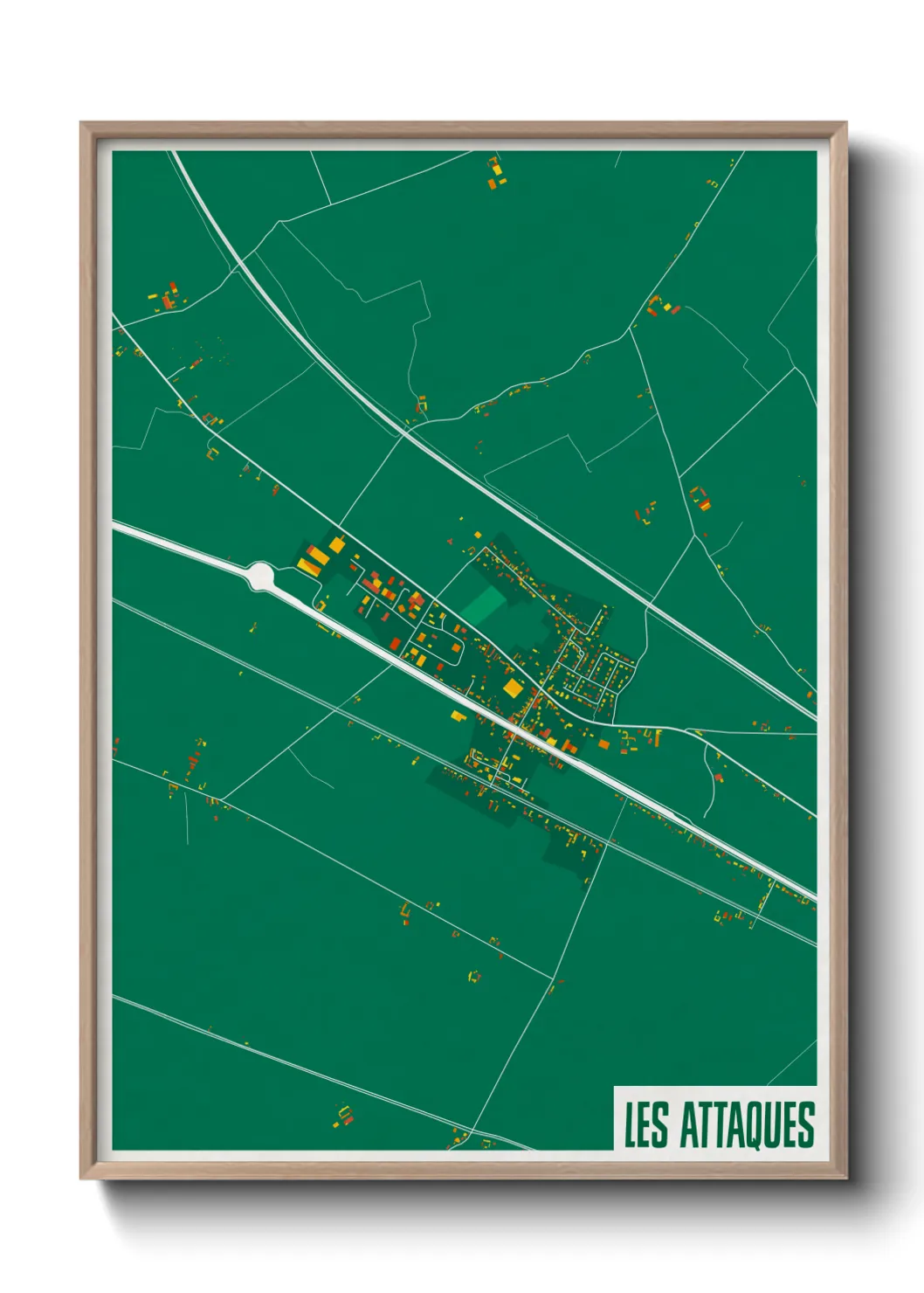 Un poster carteLes Attaques