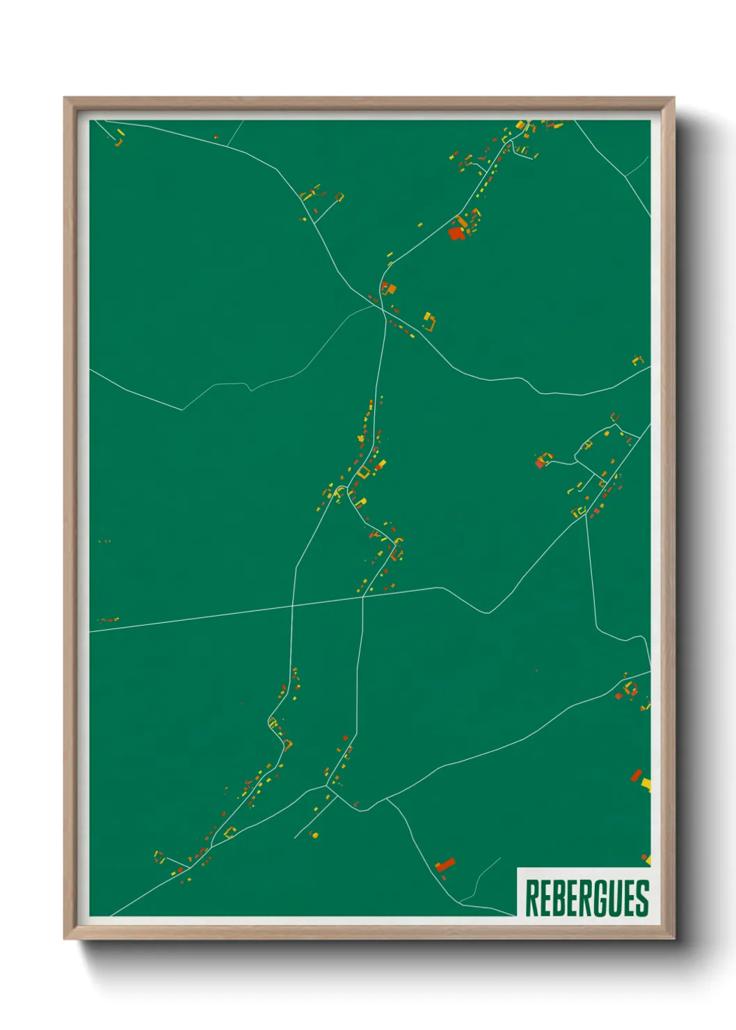 Un poster carteRebergues