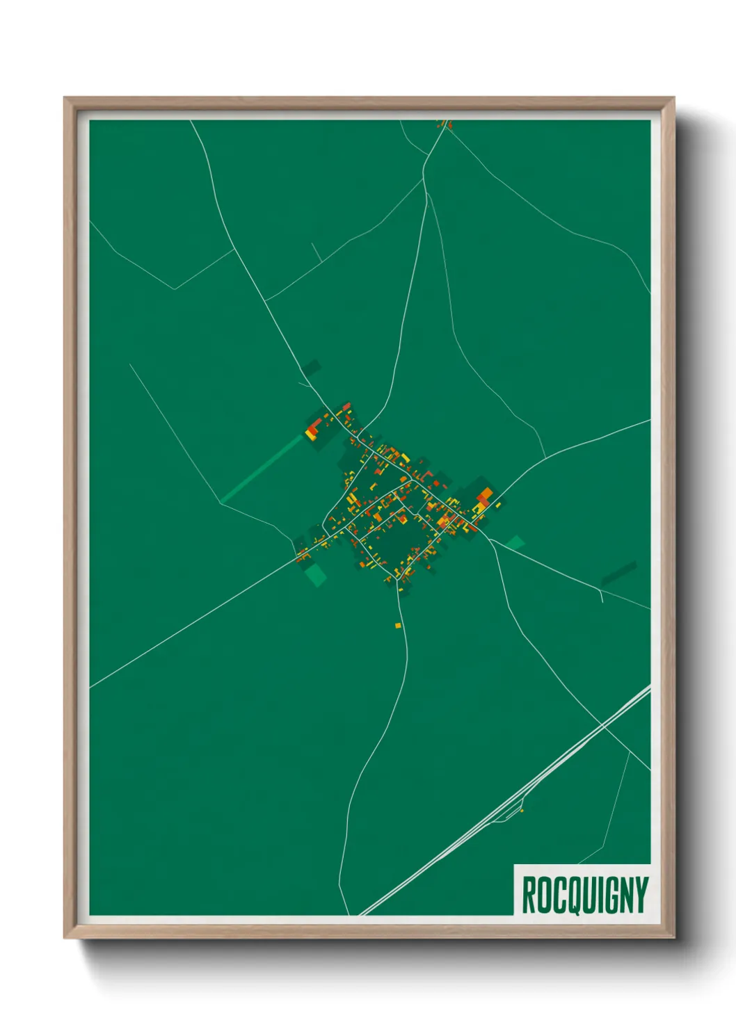 Un poster carteRocquigny