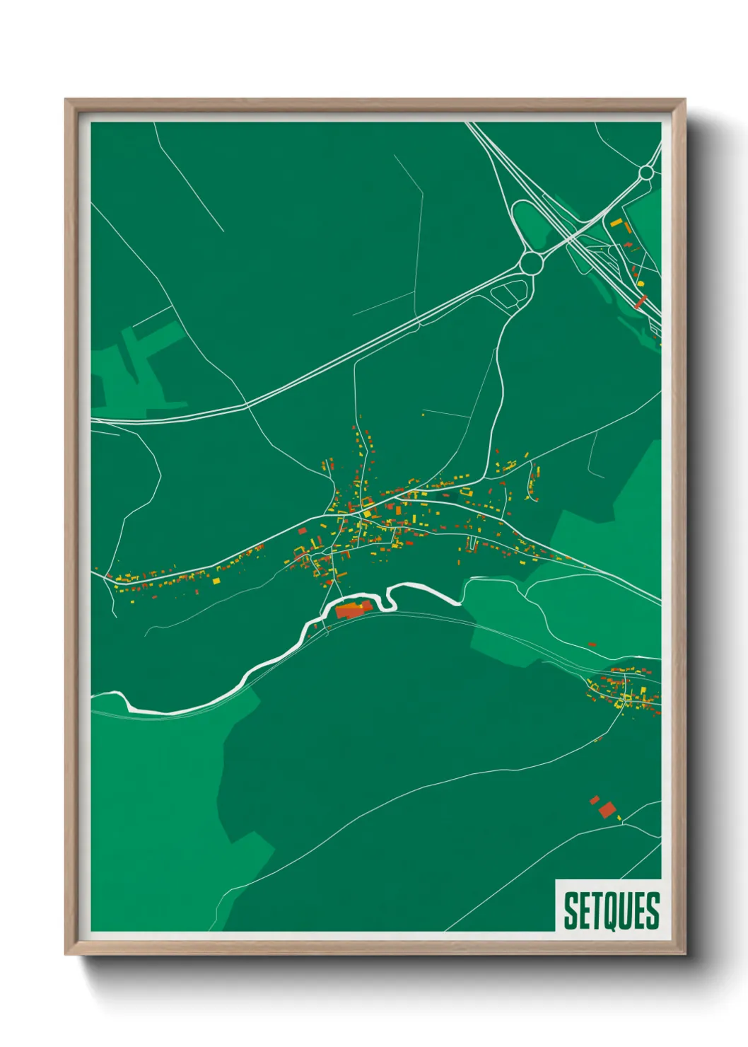 Un poster carteSetques