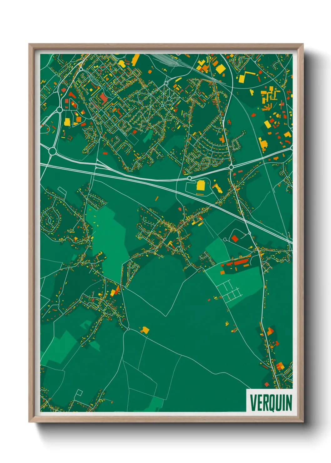 Un poster carteVerquin