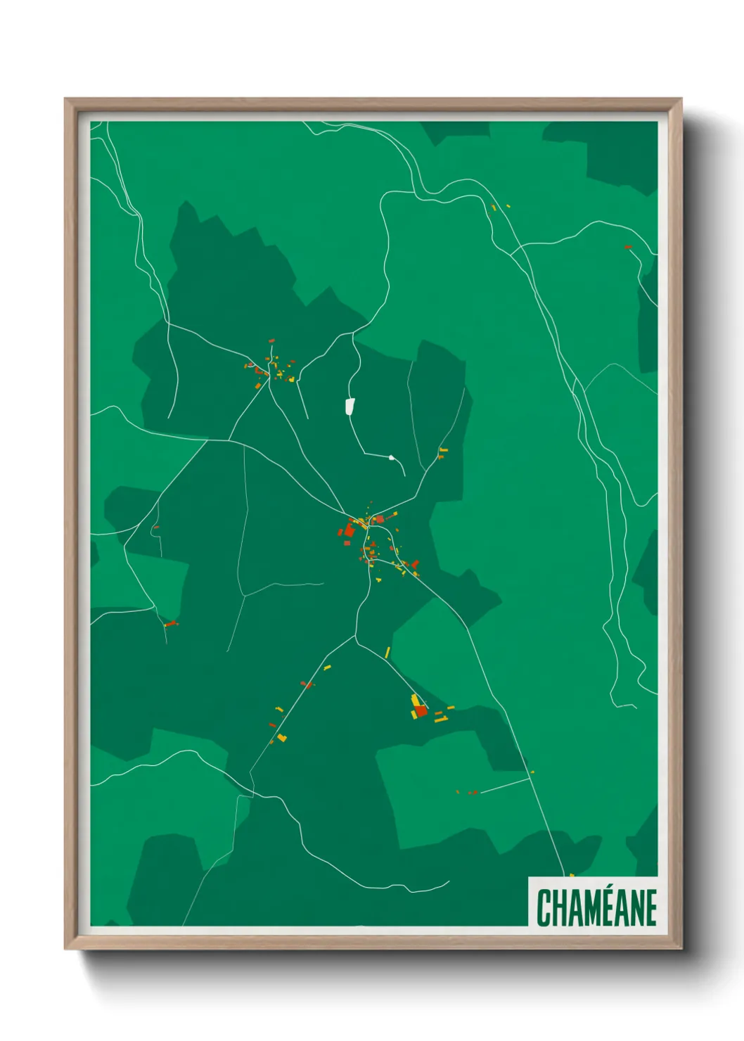 Un poster carteChaméane