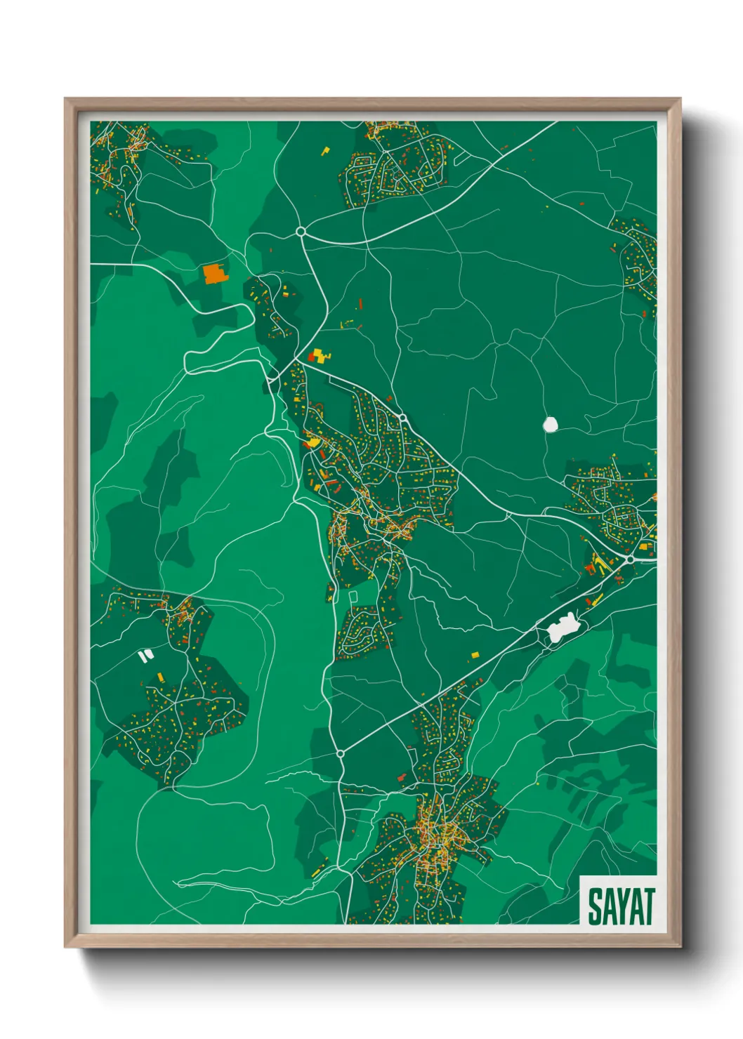 Un poster carteSayat