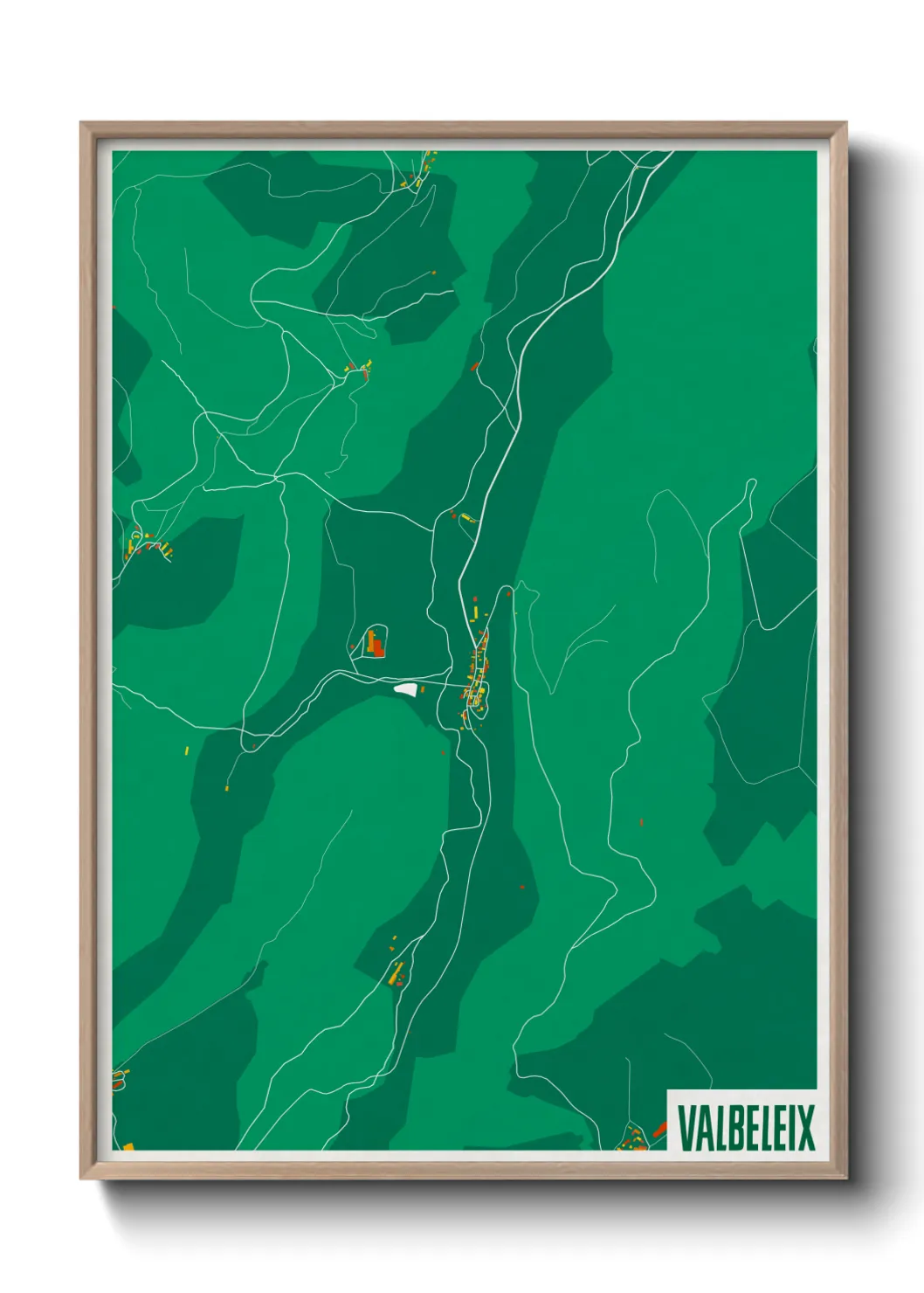 Un poster carteValbeleix