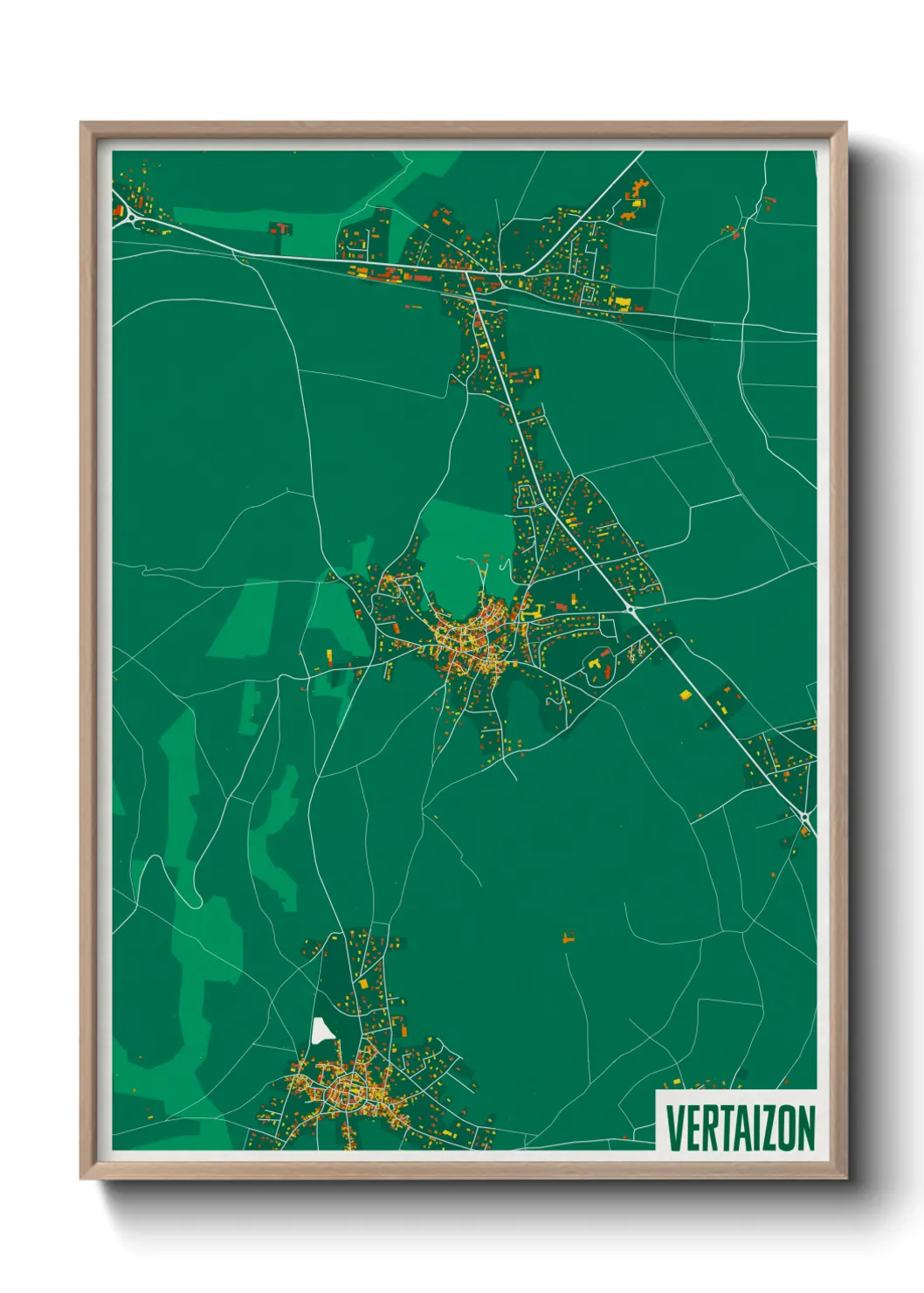 Un poster carteVertaizon