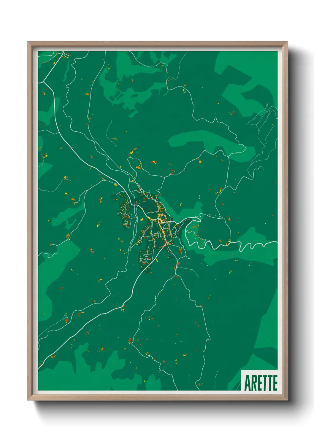 Un poster carteArette