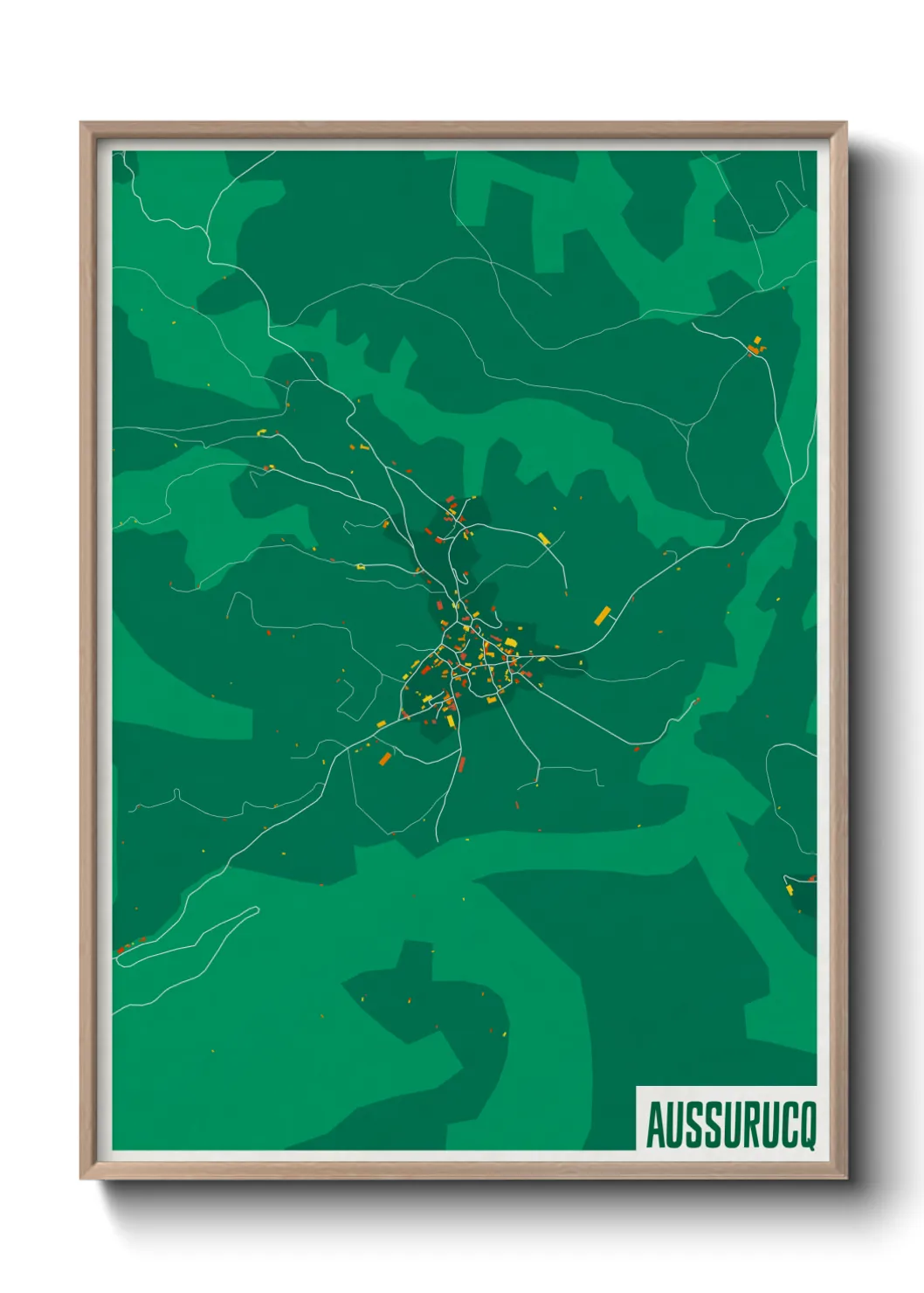 Un poster carteAussurucq