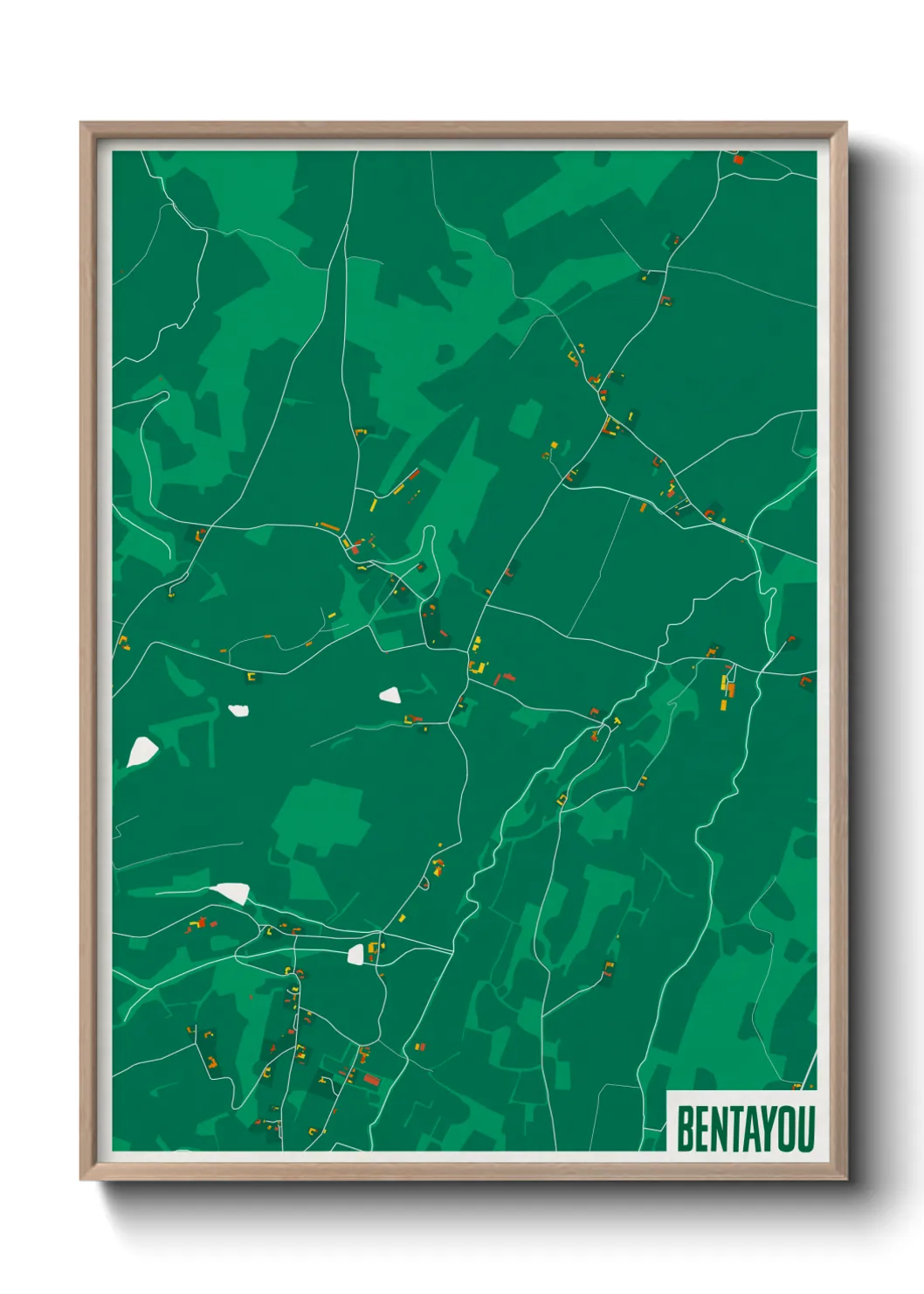 Un poster carteBentayou