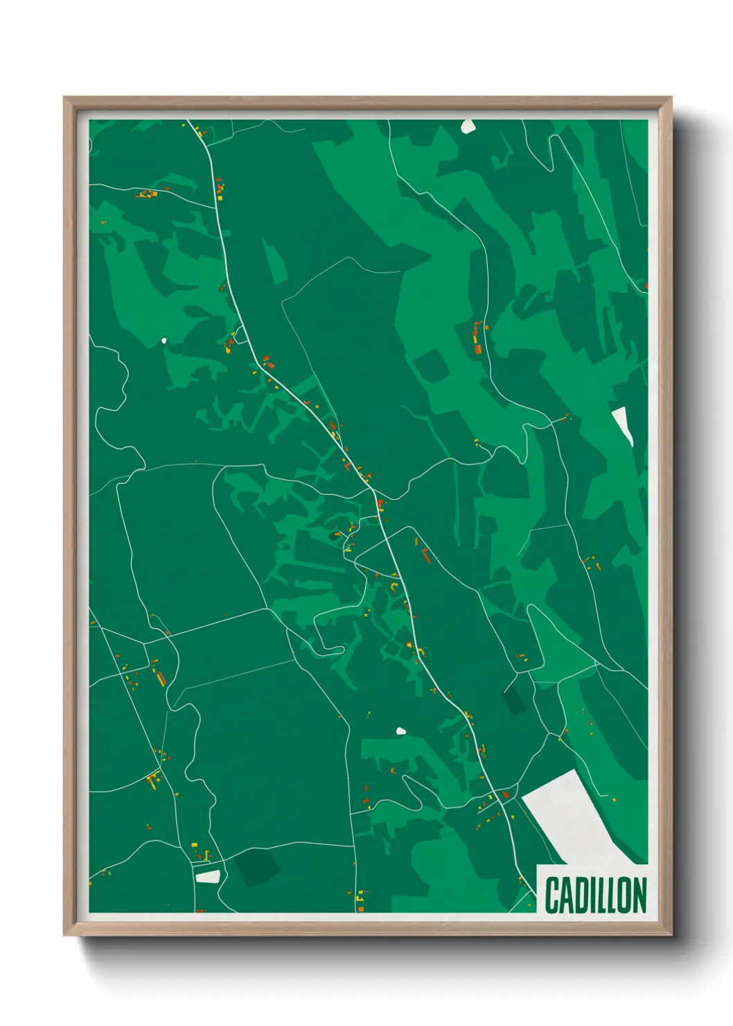 Un poster carteCadillon