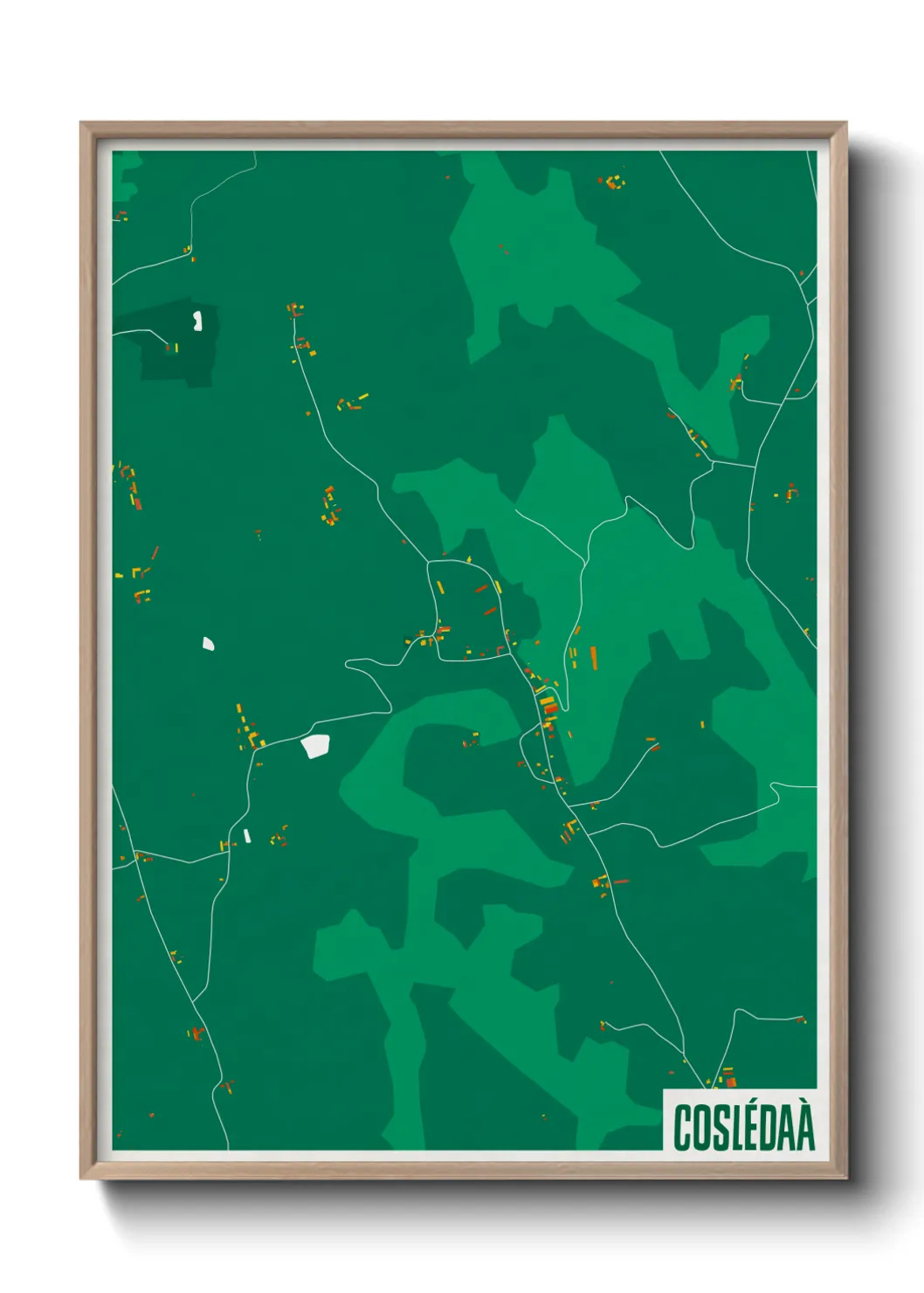 Un poster carteCoslédaà