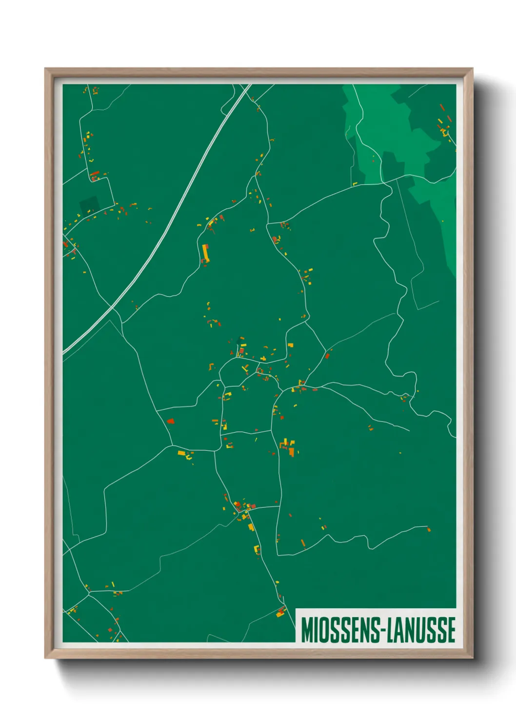 Un poster carteMiossens-Lanusse