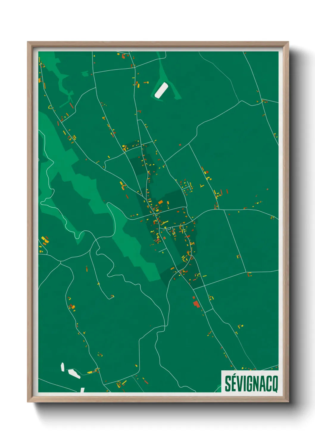 Un poster carteSévignacq