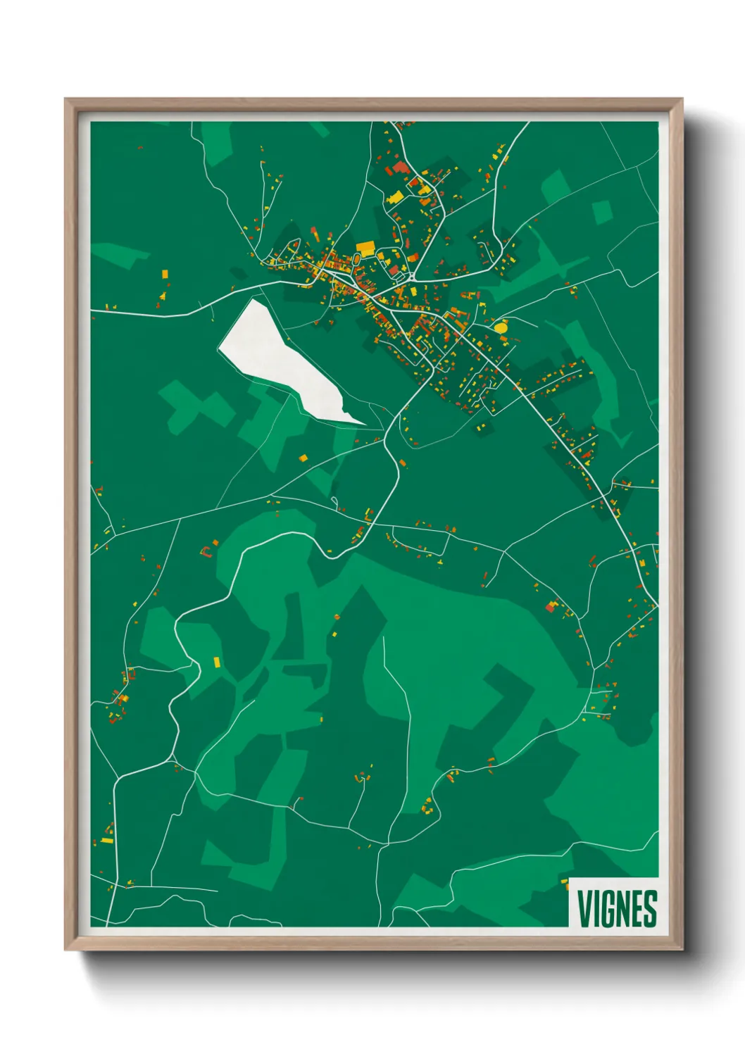 Un poster carteVignes
