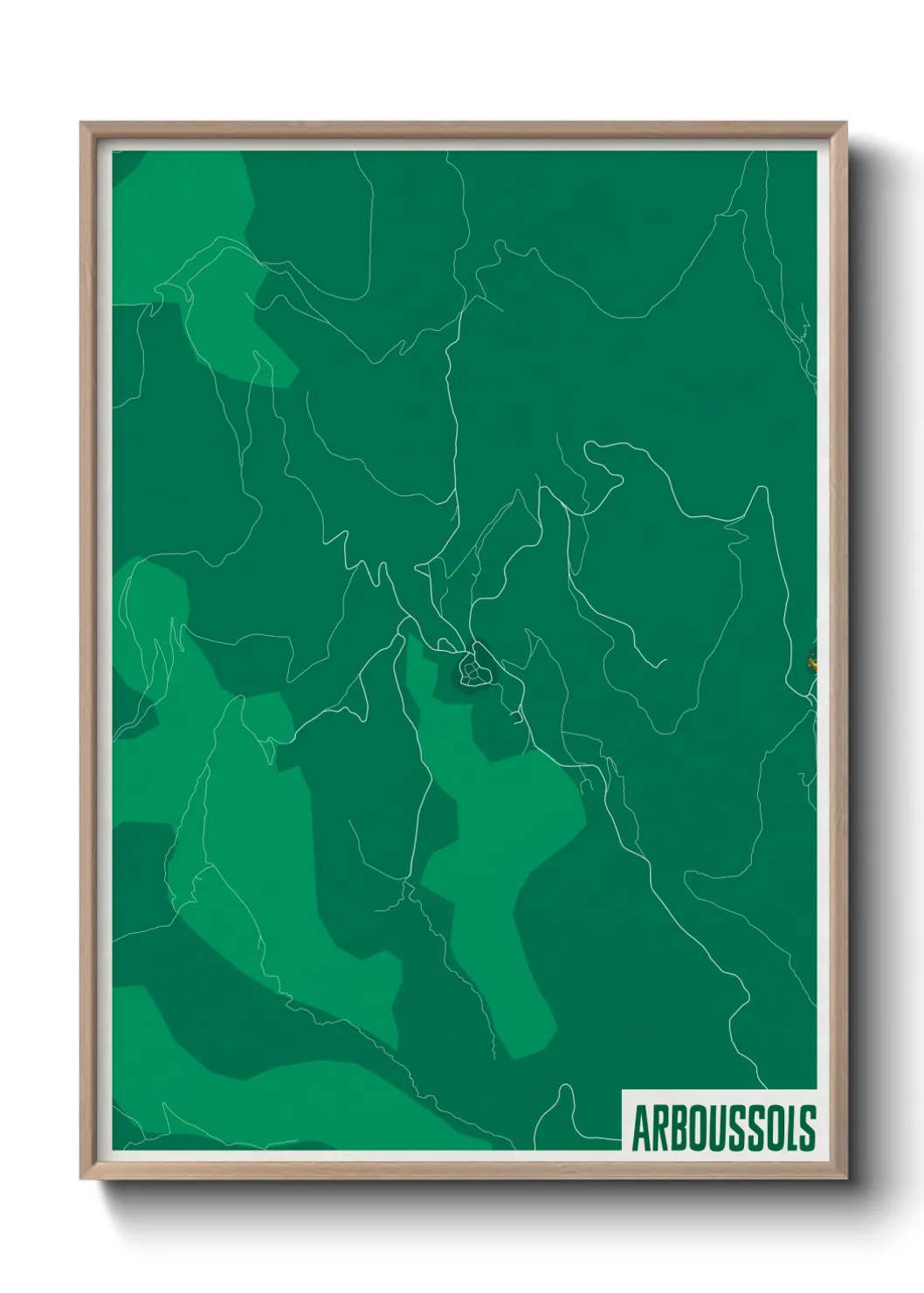 Un poster carteArboussols