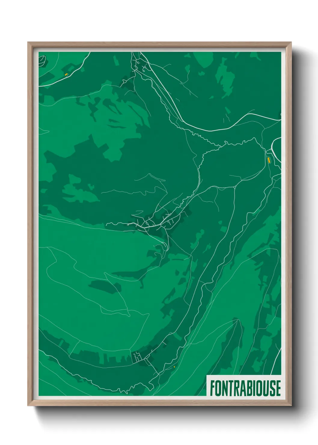 Un poster carteFontrabiouse