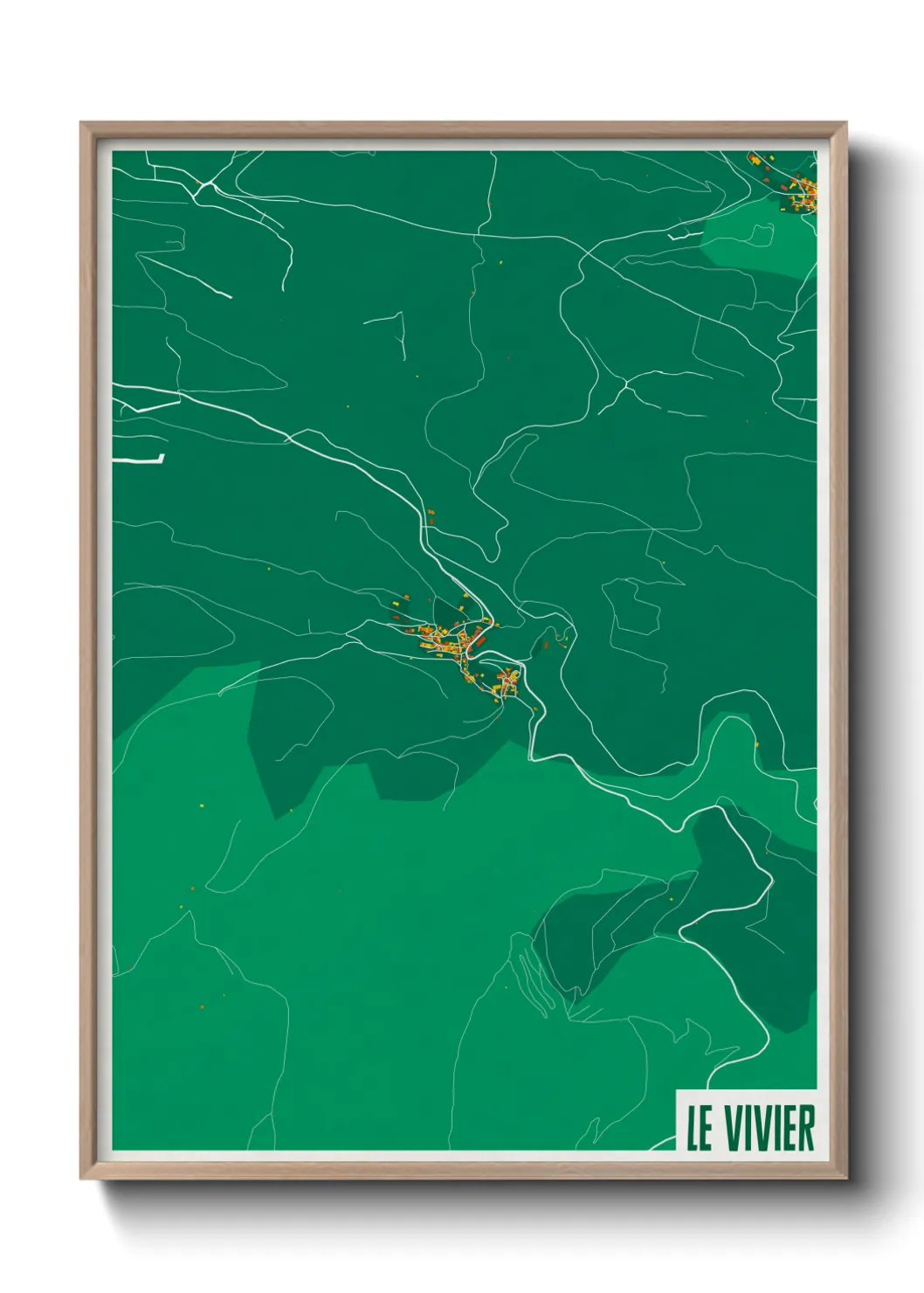 Un poster carteLe Vivier