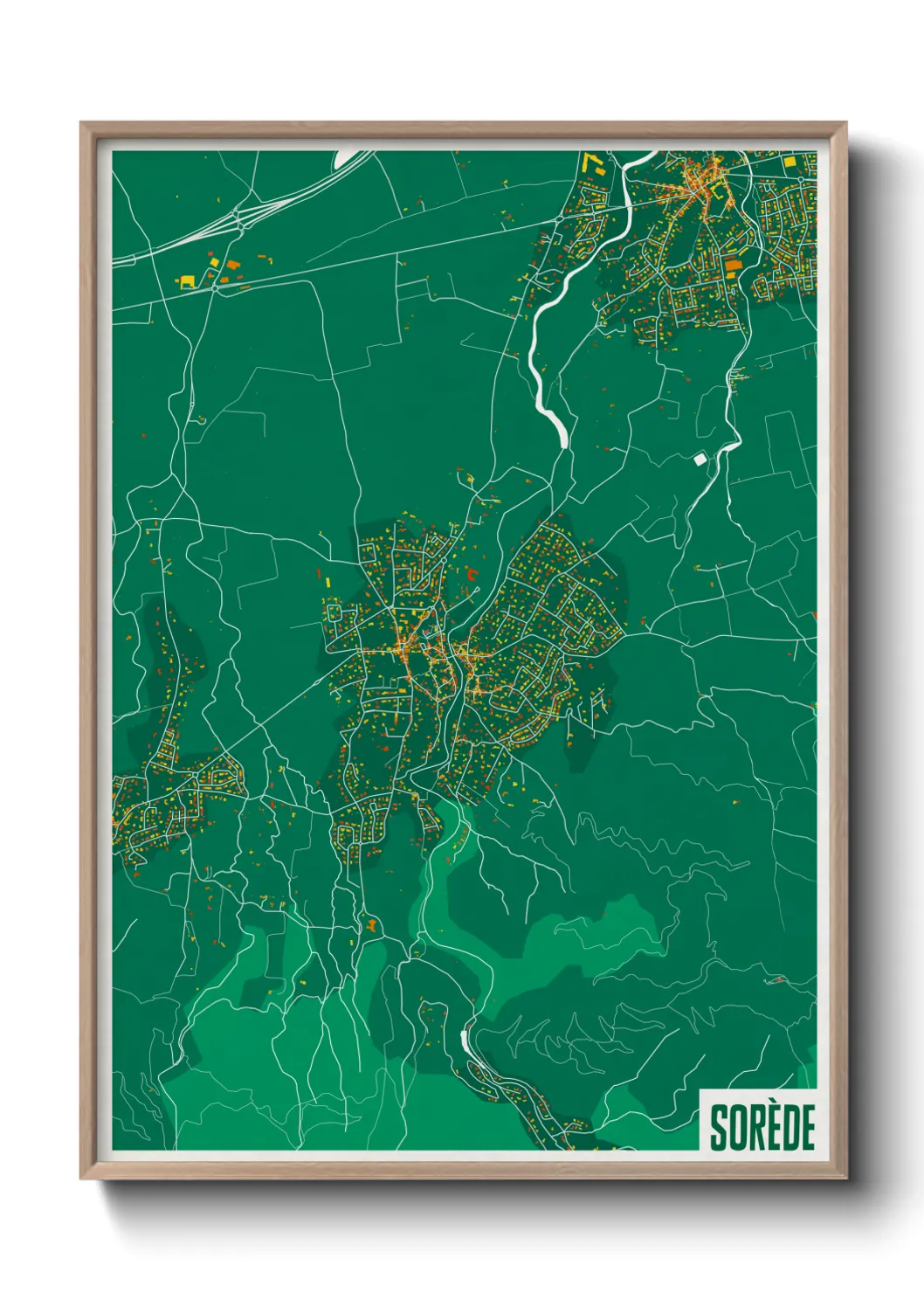 Un poster carteSorède