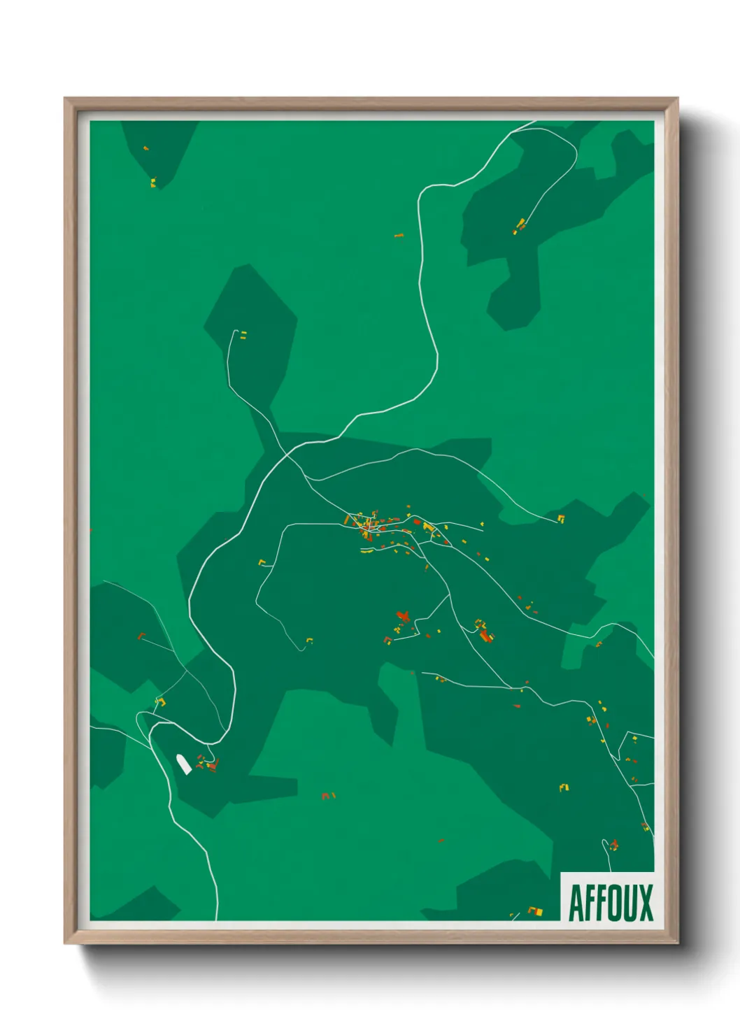 Un poster carteAffoux