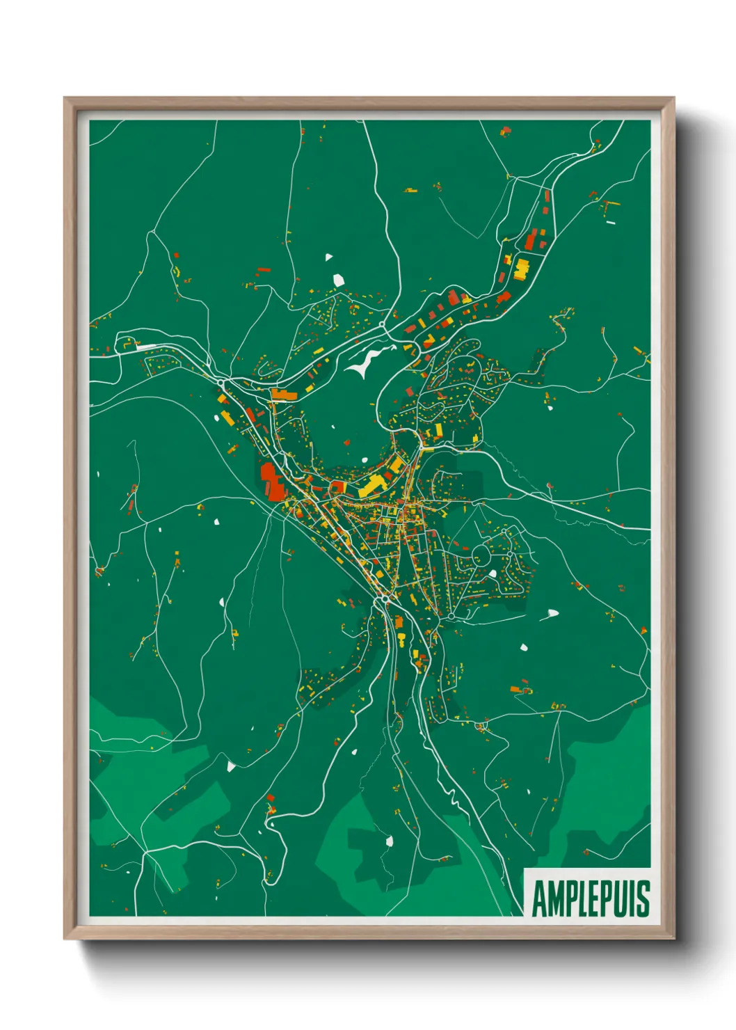 Un poster carteAmplepuis