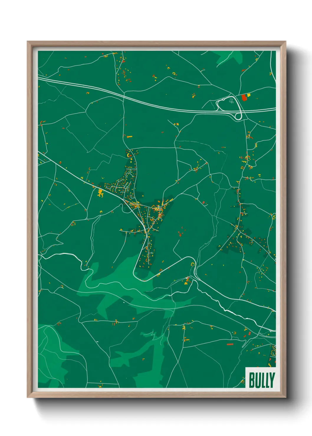 Une affiche de carte sur Bully