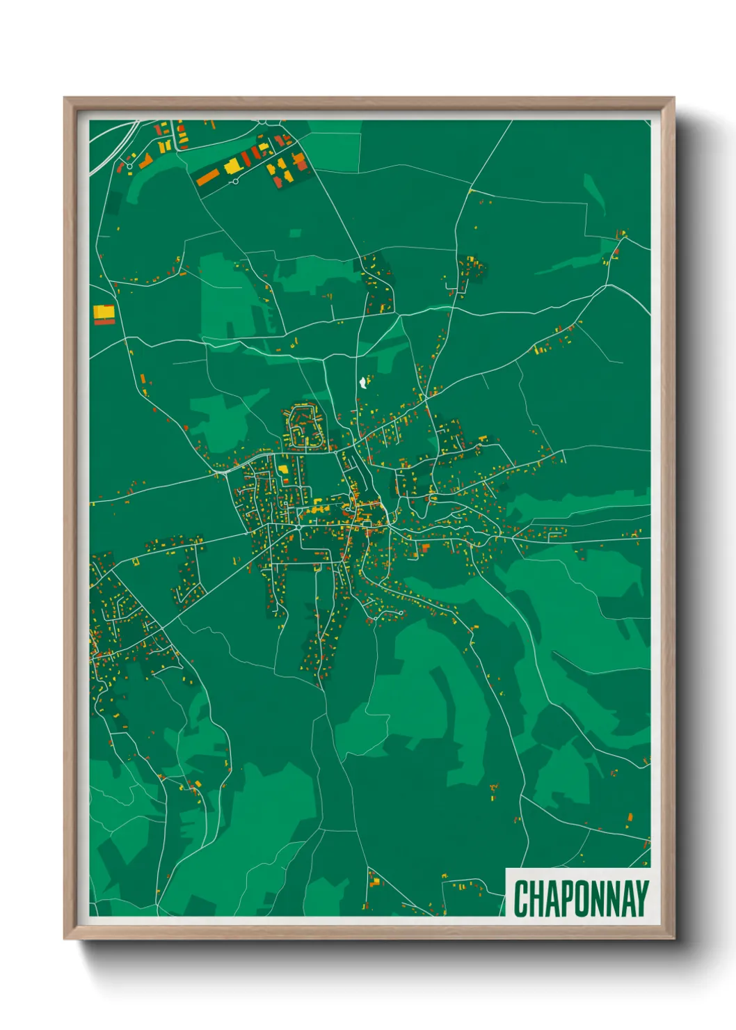 Un poster carteChaponnay