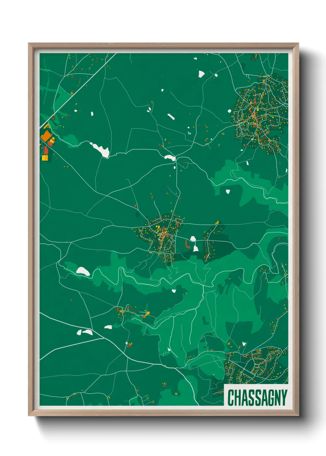 Un poster carteChassagny