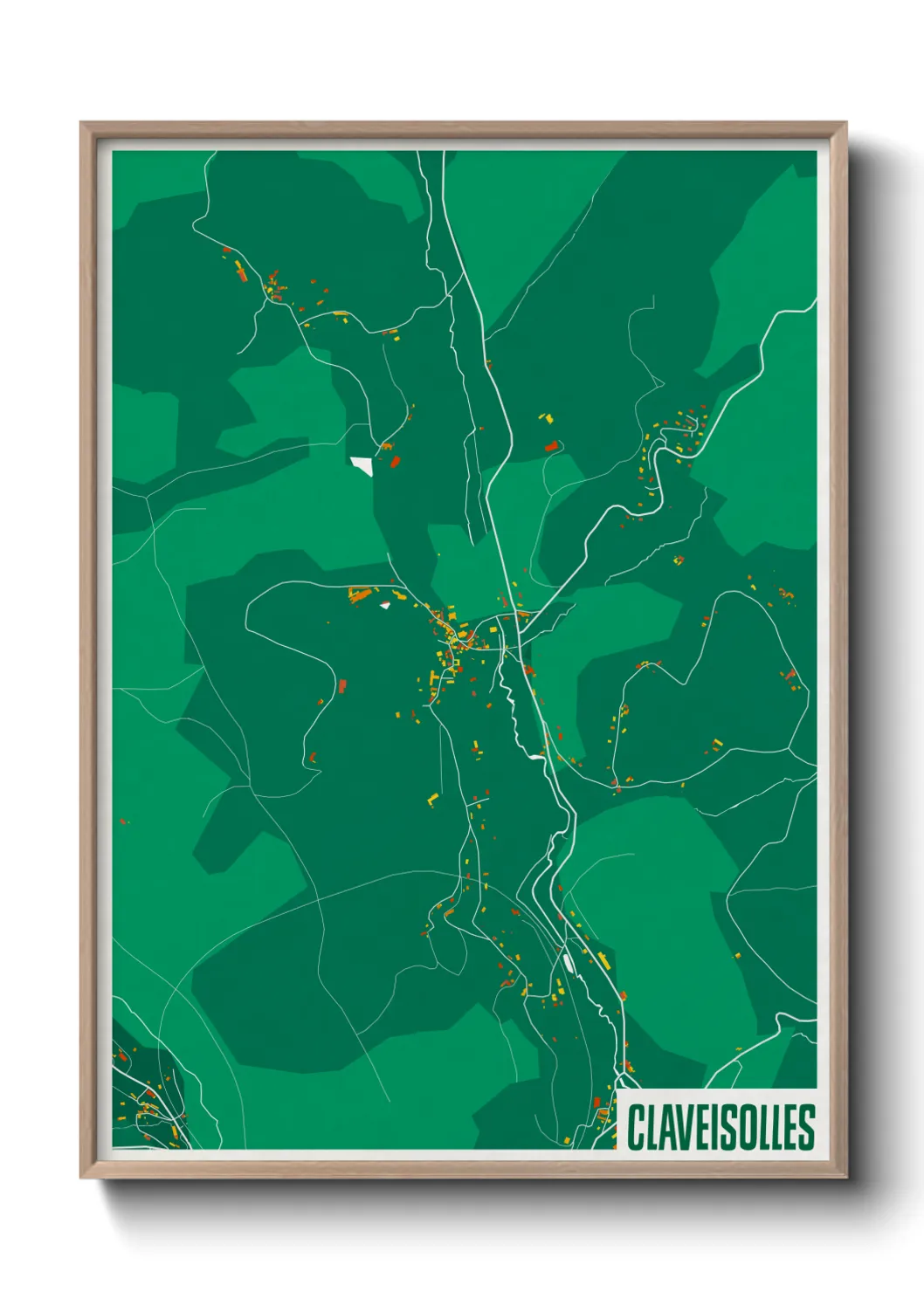 Un poster carteClaveisolles