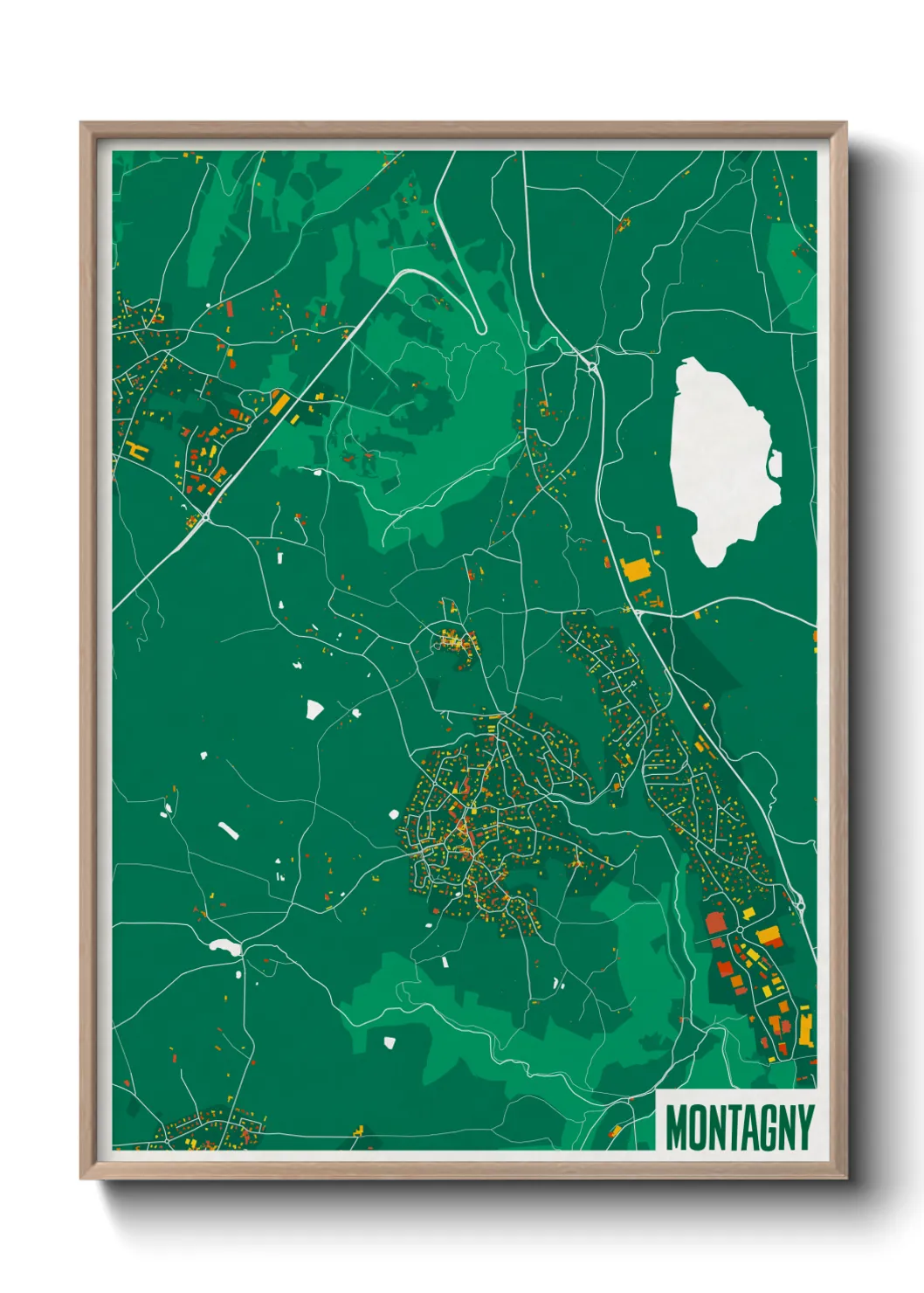 Un poster carteMontagny