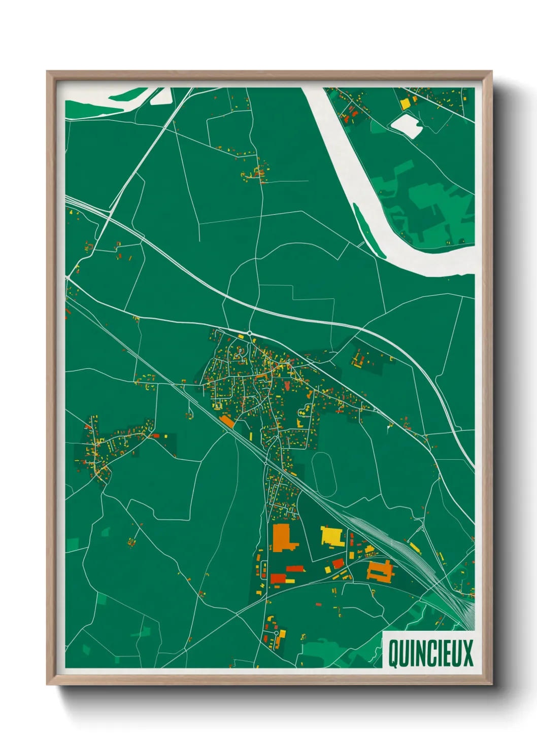 Un poster carteQuincieux