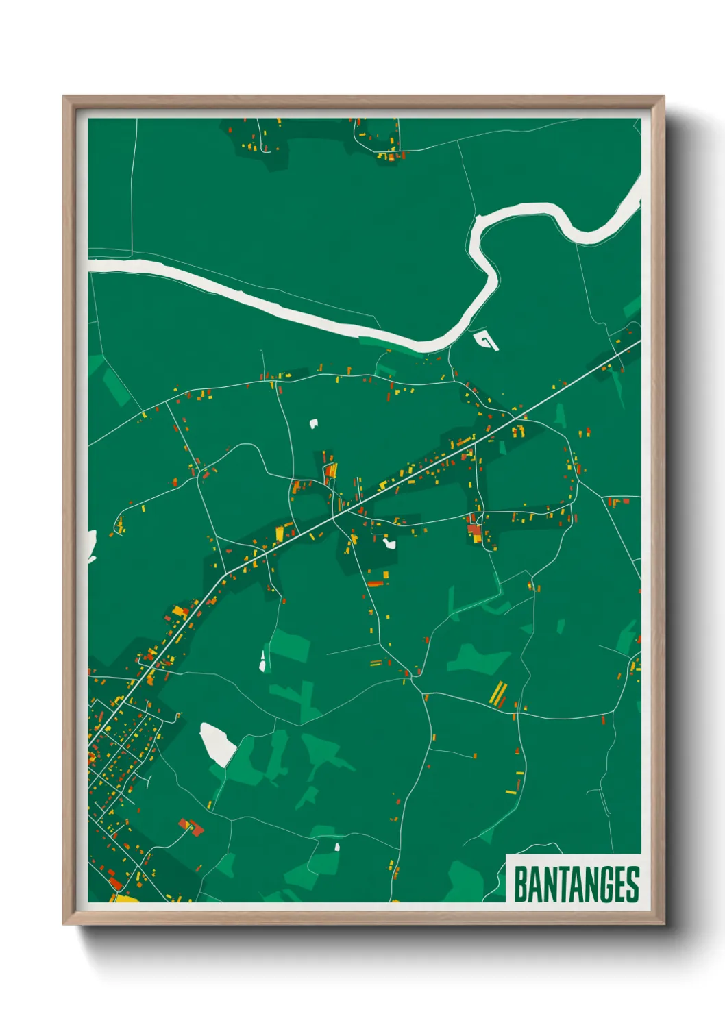 Un poster carteBantanges