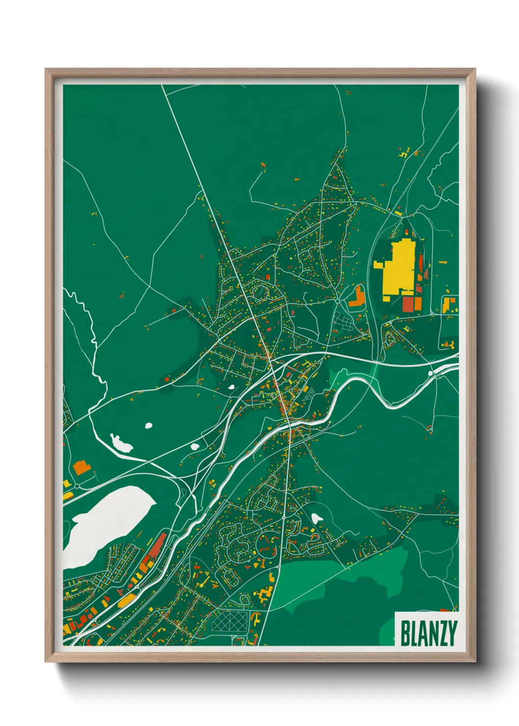 Un poster carteBlanzy