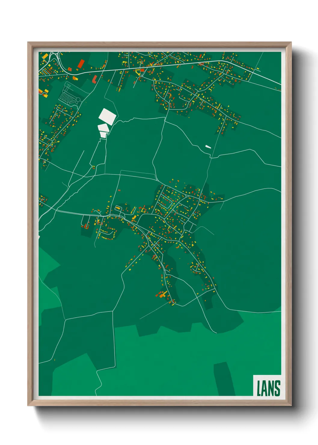 Un poster carteLans
