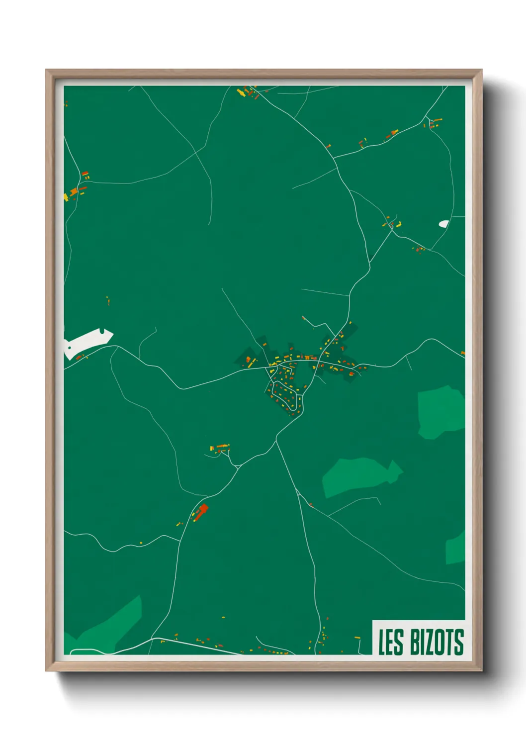 Un poster carteLes Bizots