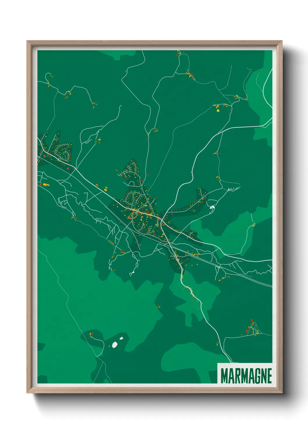 Un poster carteMarmagne